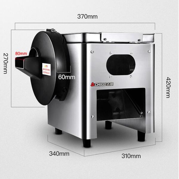 Vegetable Cutter Machine Multifunction Industrial Slicer Shredder Electric Dicing Machine Meat Cutter Slicer Machine