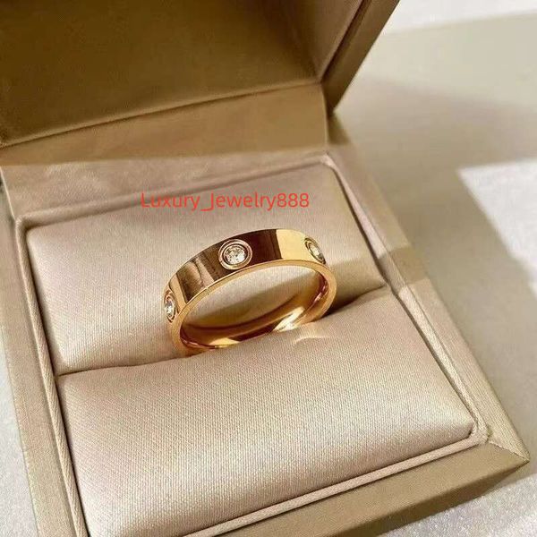 

Titanium with luxurious inlay no fading color couples, fashionable stainless steel wedding ring for women and men