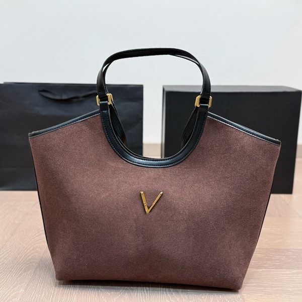 

Designer Bucket underarm suede hobo women Tote handbag classic shoulder clutch bag for autumn and winter, Peach