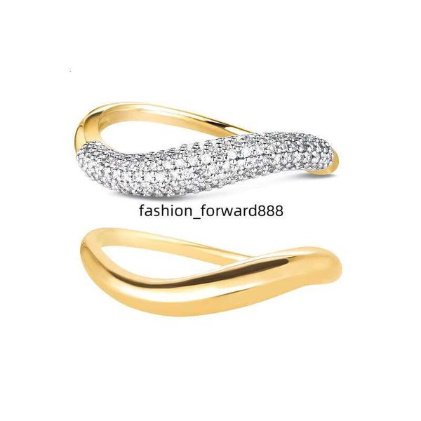 

Pure silver boutique jewelry, luxurious zircon simple ring, sports cloud stackable double set, girls' ring
