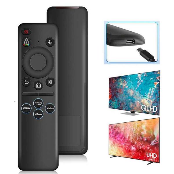 Voice Remote Control Compatible with Samsung Smart TV Crystal UHD Neo QLED 8K 4K OLED Rechargeable Remote No Solar Function K251106