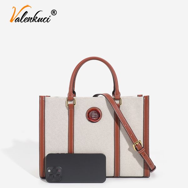 

Women Designer Leather Handbag Elegant Shopping Bag Leisure Large Capacity Bag Women's Bag New Shoulder Bag Simple Tote Bag 307-2, Black