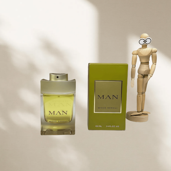 High quality perfume Premium Woody - Aromatic Men's Perfume: MAN Wood Merpoli 100ML - Unleash Masculine Elegance Men perfume fast shipping