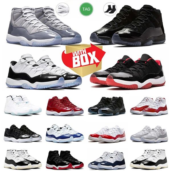 

11s Basketball Shoes for Men Women 11 Pink Blue White Black Red Cherry Cool Grey Mens Sneakers Womens Trainers Sports Outdoor Shoes, #20