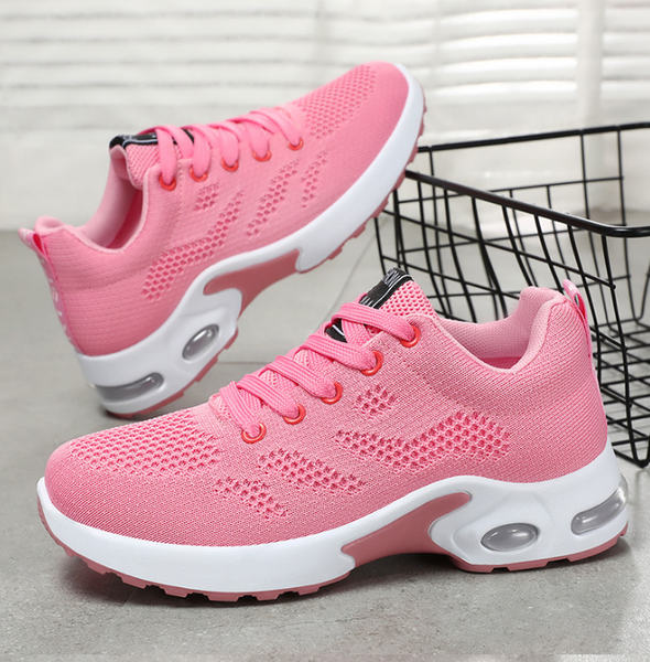 

New Unisex Plus-Size Casual Air-Cushion Running Shoes, Breathable & Soft-Soled Fashion Trendy Couple's Sports Footwear