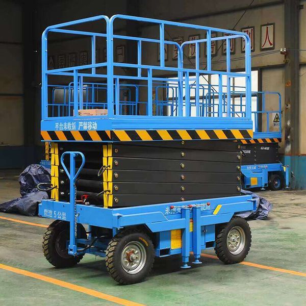 Reinforced Steel Lift Table for Construction Sites