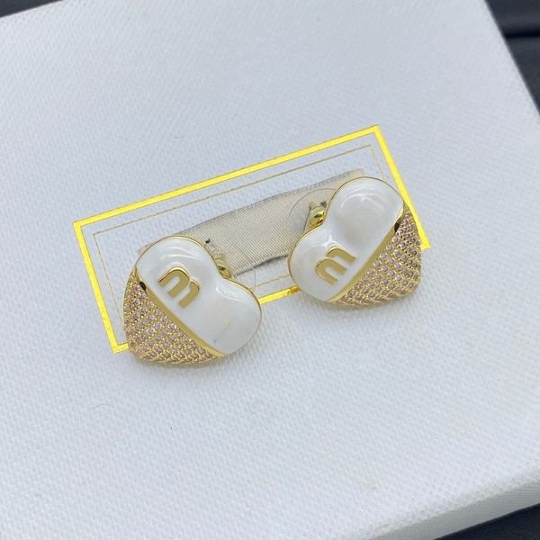 

Luxury Earrings Brand Diamond Dangle Earrings Designer Jewelry Letter Earring Wedding Party Gifts