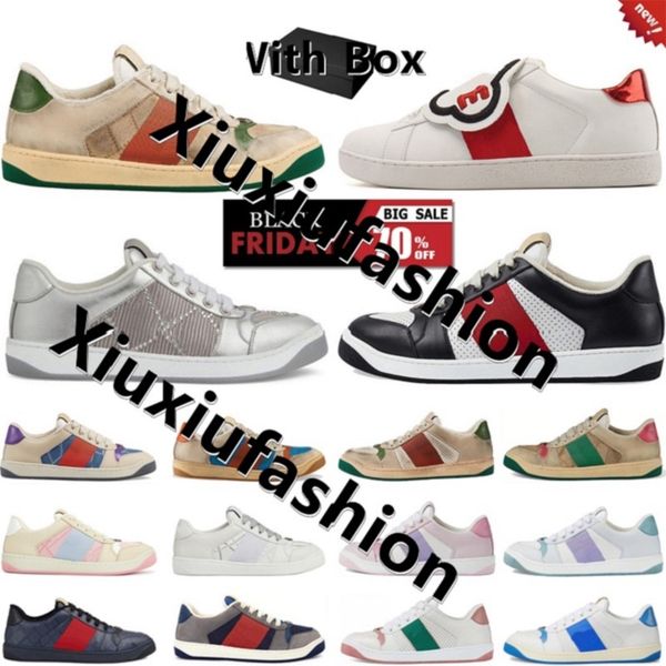 

Designer Luxury Casual Shoes Men Women Leather Ace Sneakers Snake Tiger Embroidered Fashion Outdoor Flat Shoes 2025 with box, Color#1