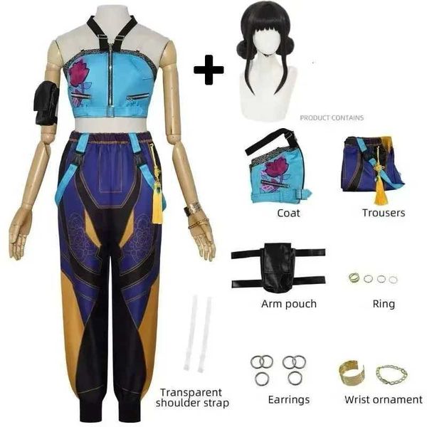 Kids Kpop Demon Rumi Zoey Mira Cosplay Hunters Huntrix Costume Girls Group Idol Role play Halloween Carnival Party Outfit Suit K251107