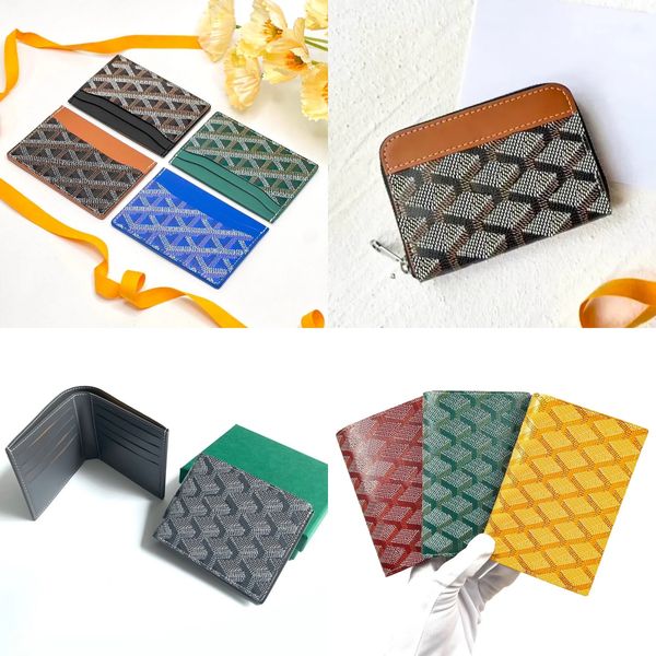 Luxury Fashion card holder key pouch Designer Wallet bags Womens Coin Purses mens Mini Purse leather Key Wallets 7A card wallet id card coin pouch cardholder with box s