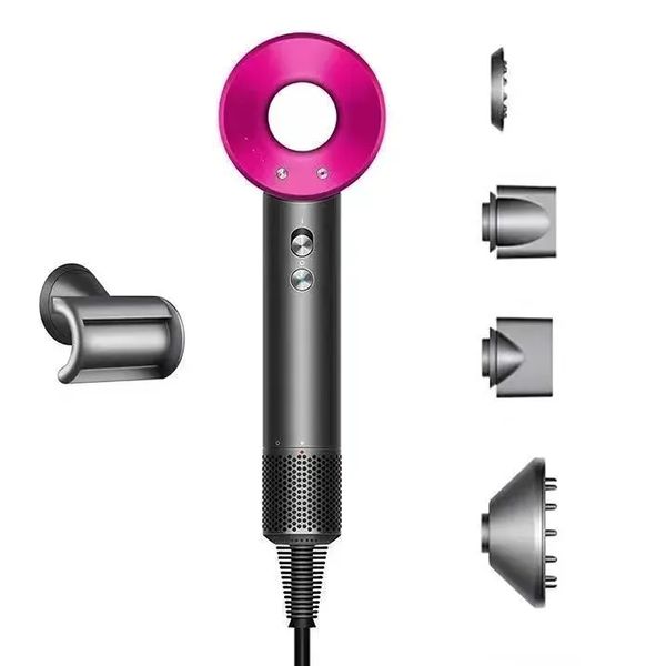 

Designer Hair Dryers leafless MuteHairdryer Hair Care Intelligence Electric Hair Drier Quick Drying Safety Ionic Profession Hairdressing, Purple
