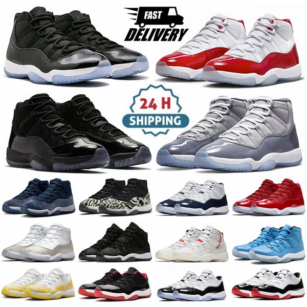 

Designer Shoes sneakers 11 cherry mid cut basketball shoes for men women 11s high low Cement brown Green Snakeskin Bred Rose Gold Space outdoor womens mens trainers, Army green