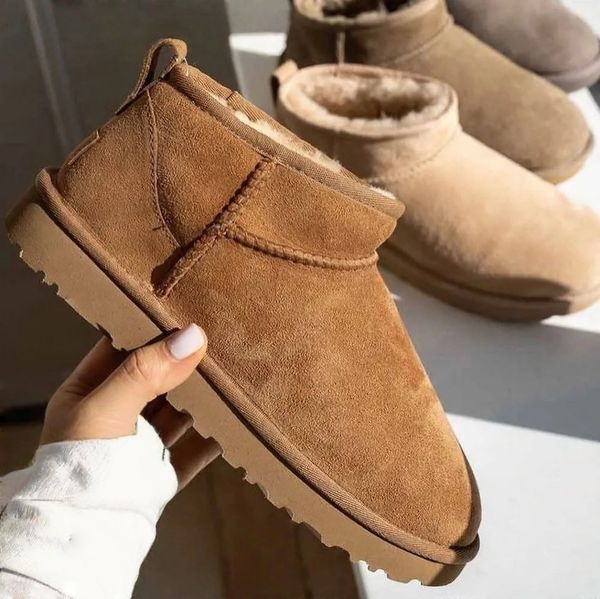 

Designer Classic Ultra Mini Boots Snow Micro Boot Platform Short Women Men Fur Sheepskin Tasman Tazz Chestnut Sand Mustard Seed Boot Bot cleat top combat boots women, Blue