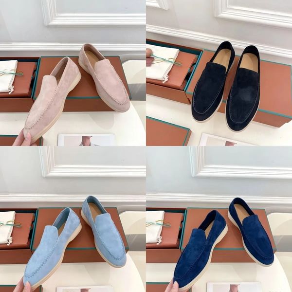 

dress shoes casual shoes With Box Cashmere woman summer walk loafer me Charms Pink Men Shoe Slippers Flat Loafers Real Suede Moccasin seller flat heel party shoe man, Colour 2
