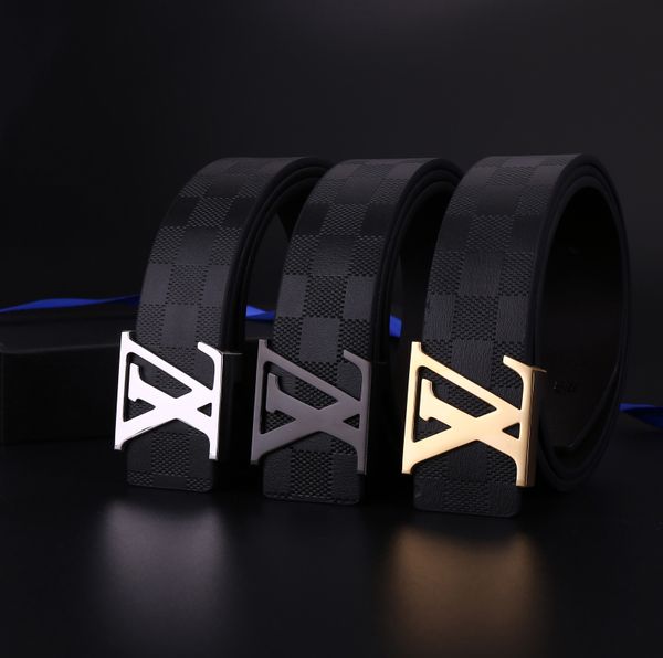 

LVVVVVDesigner belt Belt Men's Fashion Belt Jeans Belt Young Student Youth Korean Version Men's Fashion New Style, Blue