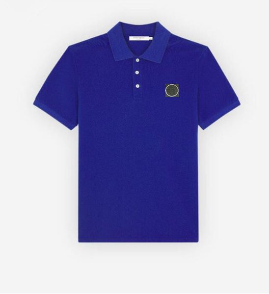 brand jacket polos Summer Classic Solid Mercerized Cotton Polo Shirt Men's Short Sleeve T-shirt Casual Versatile Top