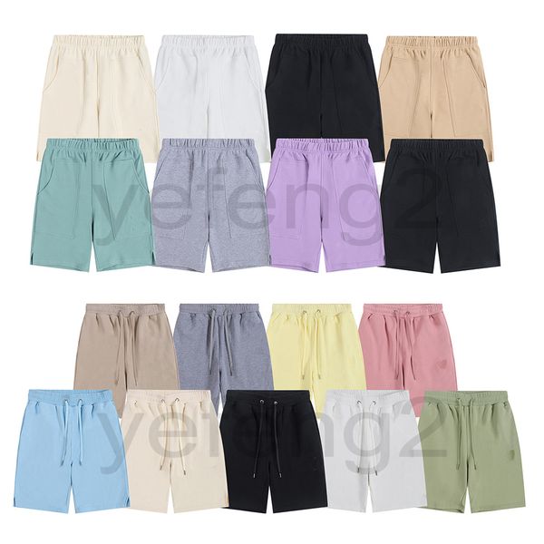 

Mens shorts pants Sweatpants Loose pants paris style classic Love Embroidery tousers loose fitting, Pink-a12