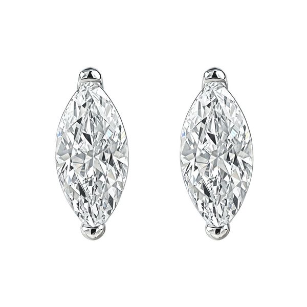 

TaiYang GRA 0.5CT 4x8mm Marquise Moissanite Earrings for Women, Luxurious S925 Wedding Engagement Diamond Earring with Moissanite Certificate