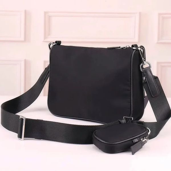 

Wholesale Canvas Cross Body Twin Set Purse Fashion Messenger Classic Satchel 45678218 Waterproof Canvas Shoulder Bag Parachute Fabric Men, Black