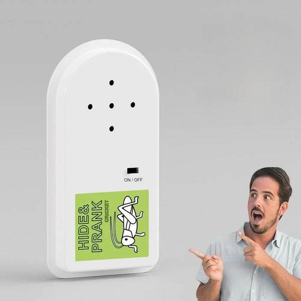 1PC Cricket Sound Generator Prank Tool Realistic Noise Simulation for Jokes Gags Funny Annoying Sound Effects sound button 251110
