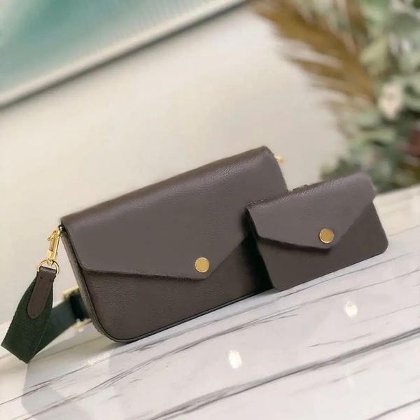 

Twin Set Women Handbag Evening Bags Fashion Lady Shoulder Handbag Messenger Bag Card 45678218 Holder Chain Purse, With green strap
