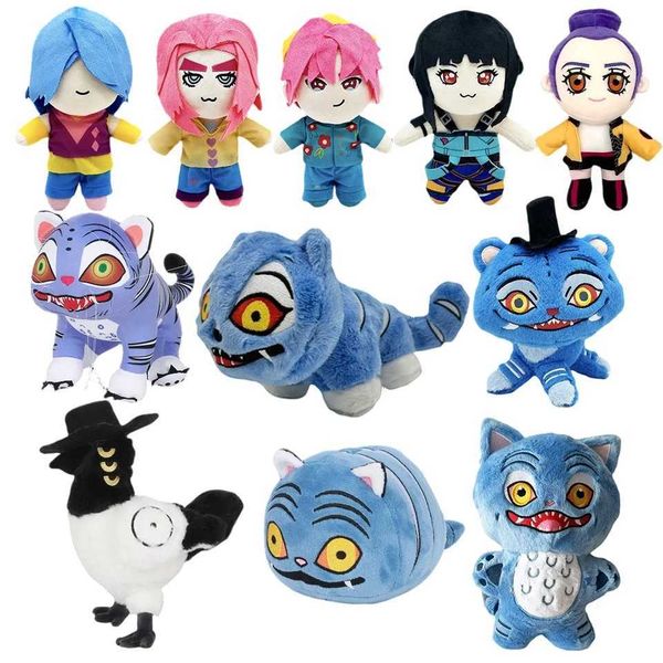 2025 Demon Hunters Tiger Plush Toy Demon Hunters Kpop Accessories Toy Tiger Plushie Doll K Pop Demon Hunters Merch Birthday Gift Z251110