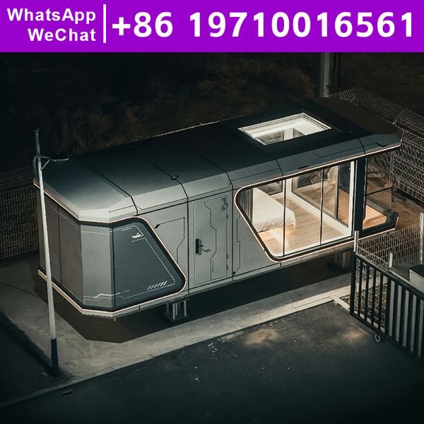 

Wind Resistance Modular Container House Prefabricated Garden Houses Space Capsule House Moisture Proof Thermal Insulation Prefab