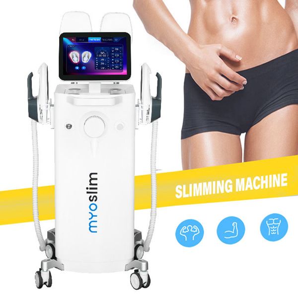 Professional 4 in1 EMS Neo Body Sculpting Machine with RF Body Slimming Machine Shaping RF EMS Body Massage Muscle Stimulator Body Shaping Beauty Equipment