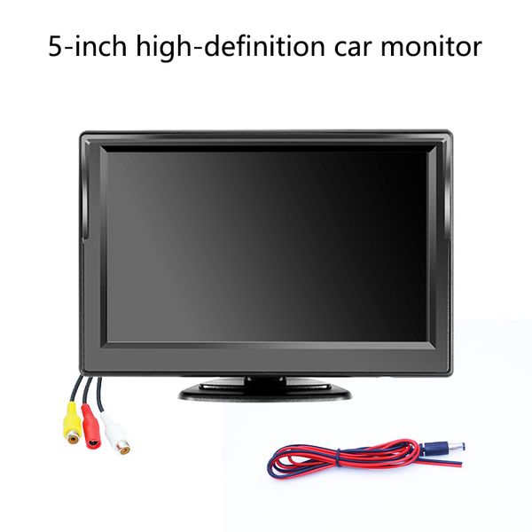 

Universal LCD Display AHD Digital Color 5 Inch AHD Car Monitor Car Rear View Backup Camera For Parking Night Vision Waterproof