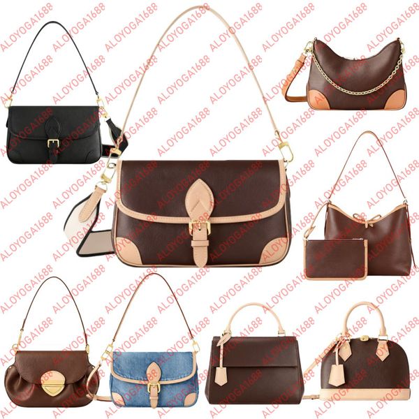 

Designer Bags For Women Highest Quality Luxury Womens Shoulder Bag Leather Classic Old Flower Ladies Crossbody 10A Quality Classic Chain Purses Tote Bags No Box, Color 17