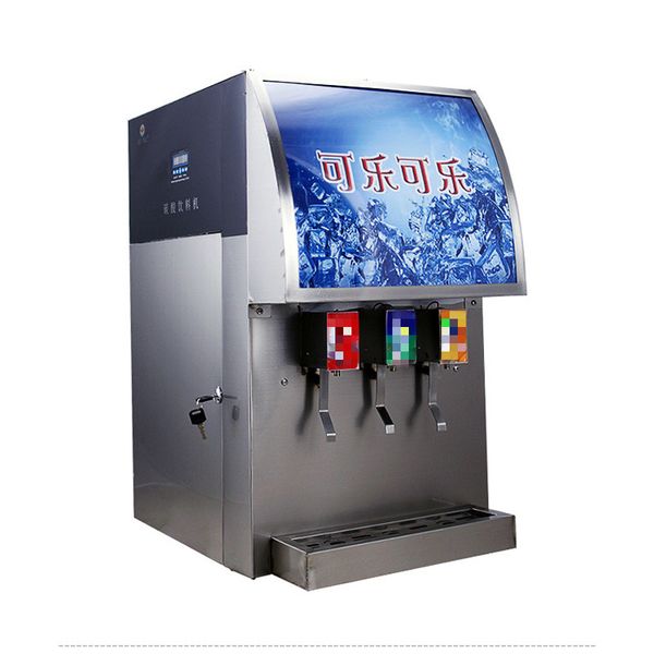 Soda Beverage Dispenser Carbonated Beverage Cup Splitter Soda Dispenser Machine 3 Flavour Cold Drink Machine