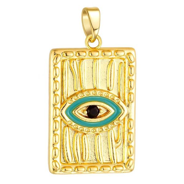 

Wholesale In Stock New Stlye Multiple 2025 Stainless Steel Zircon Devil's Eye Necklace Pendant Personality Exaggeration Trend Attachment