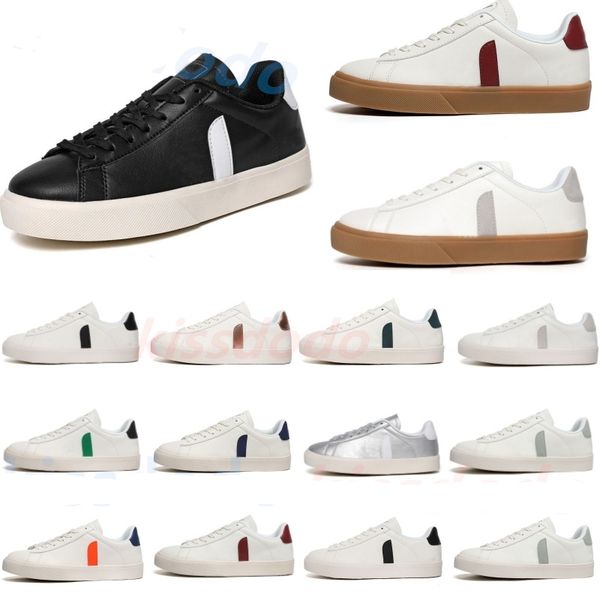 

2025 New Shoes French Brazil Green Low-carbon Life V Organic Cotton Flats Platform Sneakers Women Casual Classic White Designer Shoes Mens Loafers 36-45, Shoex box