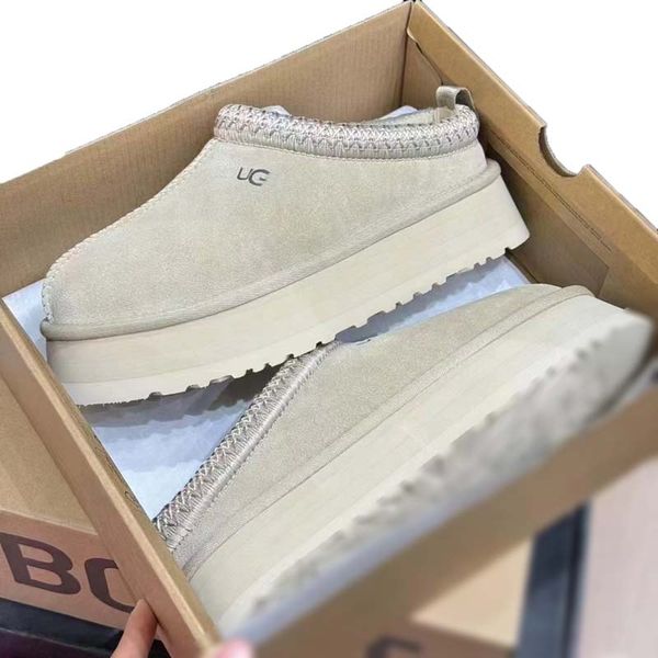 

Luggage Snow boots Tazz Slipper Fur Slide Men Classic Mustard Seed Sand Ultra Mini Platform Boot Slip-on Les Petites Suede Wool Seal Winter Designer Tasman Slippers, U-26