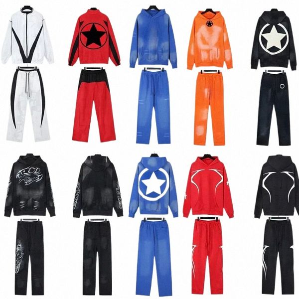 mens designer hoodies Hoodie Graffiti tracksuit pullover hooded cotton packets graphic printed long sleeve thick loose fitting outfit sweatshirt Hipho v8yq#