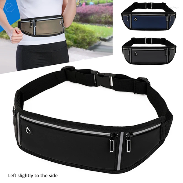 Outdoor Bags Running Waist Bag Lightweight Adjustable Belt Pouch Mobile Phone Case Men Women Hidden Gym Sports Pack