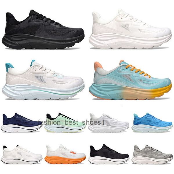 

10 hokamen Clifton sneakers Designer running shoes men women Stinson 10 sneaker womens Challenger Anthracite hiking shoe breathable mens outdoor Trainers, Red