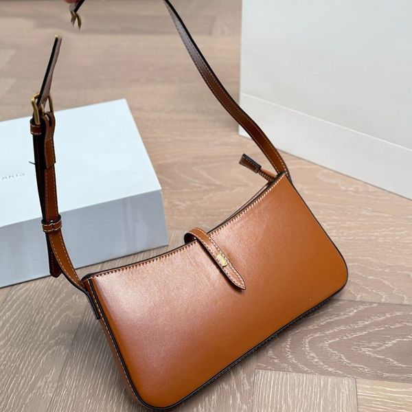 

designer women hobo bag brown hobo bag metal hasp clutch bag lady purse women small handbag, No.3