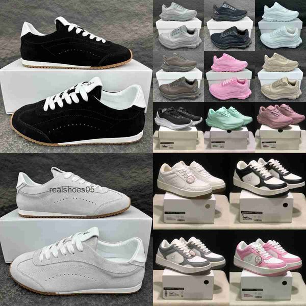

aloshoes Aloshoes Yoga Runner Sneakers Fashion Thick Bottom Running Shoes Mens Womens White Black Brown Pink Blue Green Grey Plate forme Casual Jogging Trainers, Runner (10)