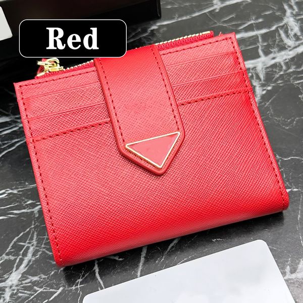 

Wallets Designers Card Case Coin Purse High Quality Leather Zipper Poucht Short Wallet Luxurys Interior Compartment Leather Card Holder Wallet Designer Woman, Yellow