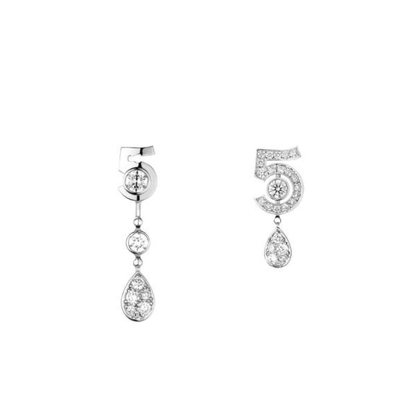 

Luxury Designer Earrings Classic Diamond Tassel Earrings Brand Stud Earring Jewelry For Woman Wedding Party Gift High Quality