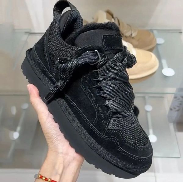 

Designer Lowmel Sneakers Trainers Casual Shoes Boots Highmel Tasman Tazz Slippers Womens Baskets Sand Wool Sheepskin Winter Runner Fall Size 35-42, Chestnut high