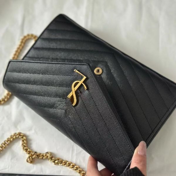 

black flap designer bag envelope crossbody shoulder designer bags designer women bag cassan mini totes bags dra luxury purses for women cross body black hand bag, Smooth black black