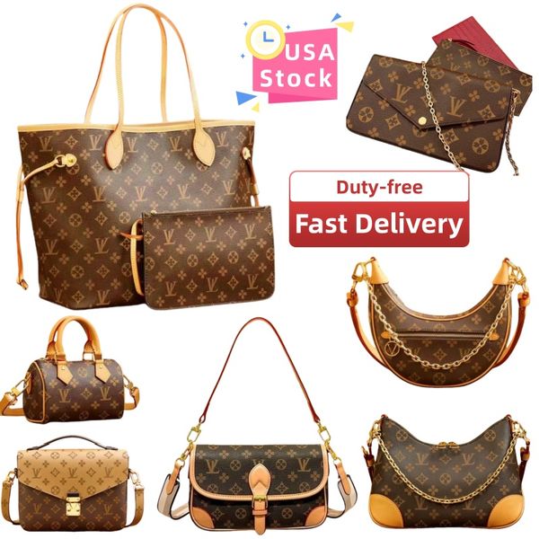 

Designer tote bag 2025 New Style Large Capacity Women's Clothing Printed Versatile Fashion Shoulder Crossbody Bag Printed Leather Embossed Old Flower Bags, #8