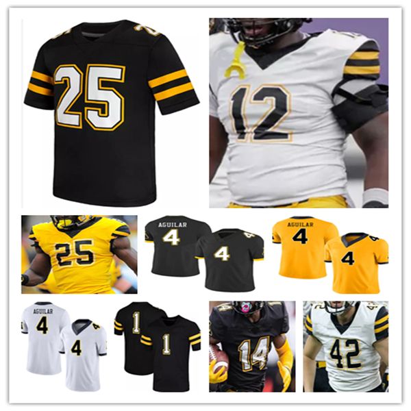 

AJ Swann JJ Kohl College Football Jerseys Rashod Dubinion Jaquari Lewis Dalton Stroman Jaden Barnes Izayah Cummings Davion Dozier Zyeir Gamble DJ Burks Aiden Benton, Men black style1