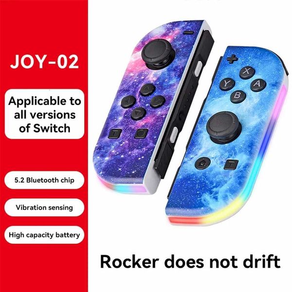 Joycon Switch Controller Joypad Wake-up Controllers for Switch/Lite/OLED Replacement Controller with Sword Dual Vibration H2511138