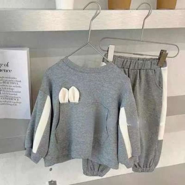k189 Kids' Casual Layering Ensemble - Comfortable Long-Sleeved Tops & Sweaters for Young Girls
