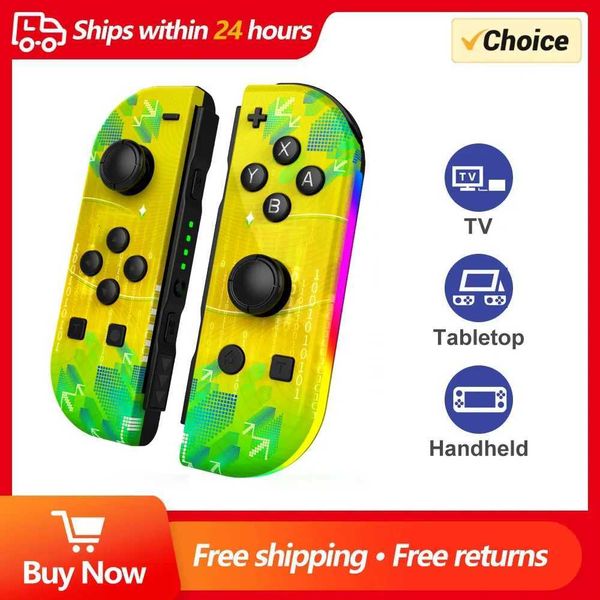 Joycon Switch Controller Joypad Wake-up Controllers for Switch/Lite/OLED Replacement Controller with Sword Dual Vibration H25111310