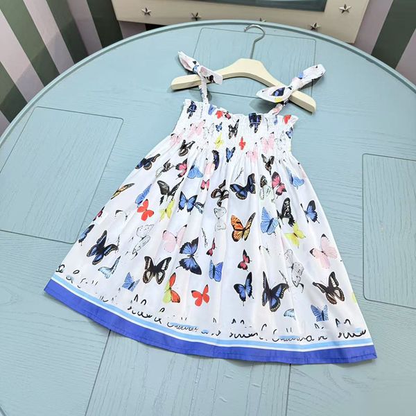2025ss Baby Girl Designer Clothing Girl Luxury Clothing Dresses Children Fashion Clothing Children short clothing High quality size 100cm-150cm A5