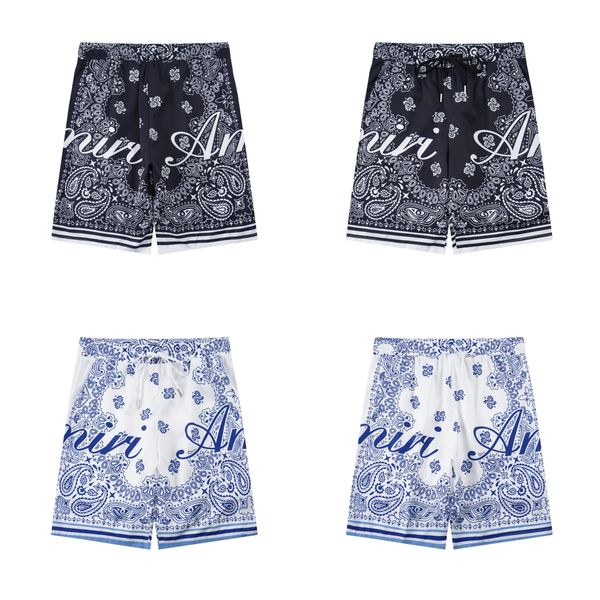 

Floral Colorblock Couple's Printed Shorts 2 colors, Beige